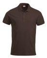 Heren Polo Clique Classic Lincoln 028244 Dark Mocca